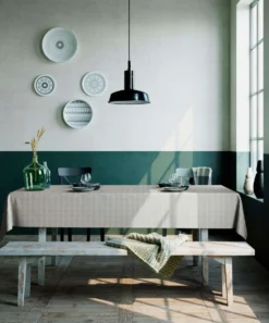 Mistral Home pöytäliina Sogo 138 x 250 cm Fossil sand