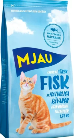 Mjau kissan kuivaruoka kala 1,75kg