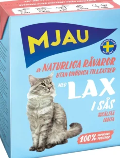 Mjau Lohta kastikkeessa 370g kissanruoka