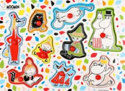 Moomin by Martinex nuppipalapeli Muumi, erilaisia