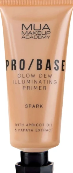 MUA Make Up Academy PRO/BASE Glow Dew Illuminating Primer Spark 30 ml pohjustusvoide