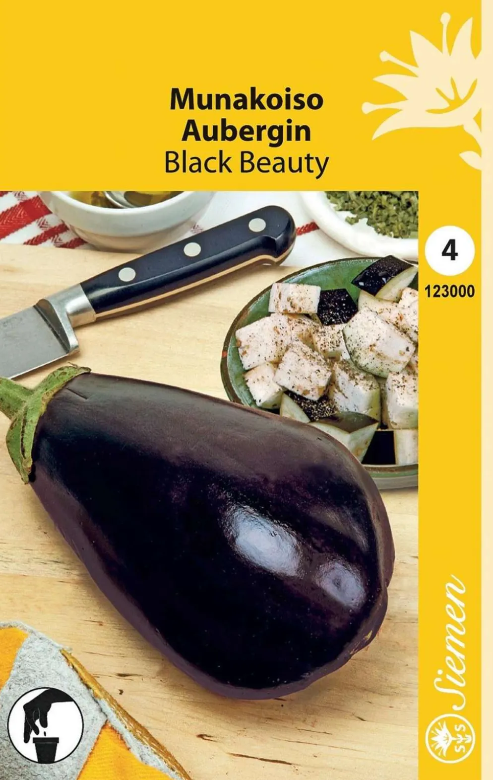 Munahedelmä Black Beauty