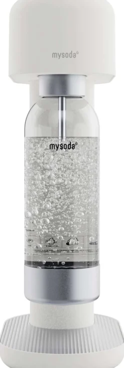 Mysoda Ruby 2 White Silver hiilihapotuslaite