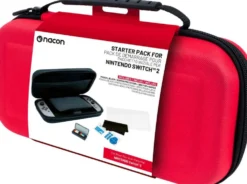 NACON säilytyskotelo ja suojapakkaus Nintendo Switch™ 2 punainen