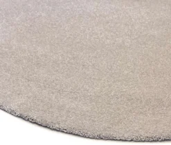 Narma velourmatto Wow pyöreä 133 x 133 cm beige