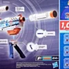 Nerf Loadout leikkipyssy Arctic zerostriker