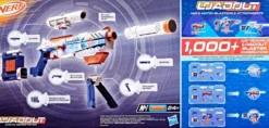 Nerf Loadout leikkipyssy Arctic zerostriker