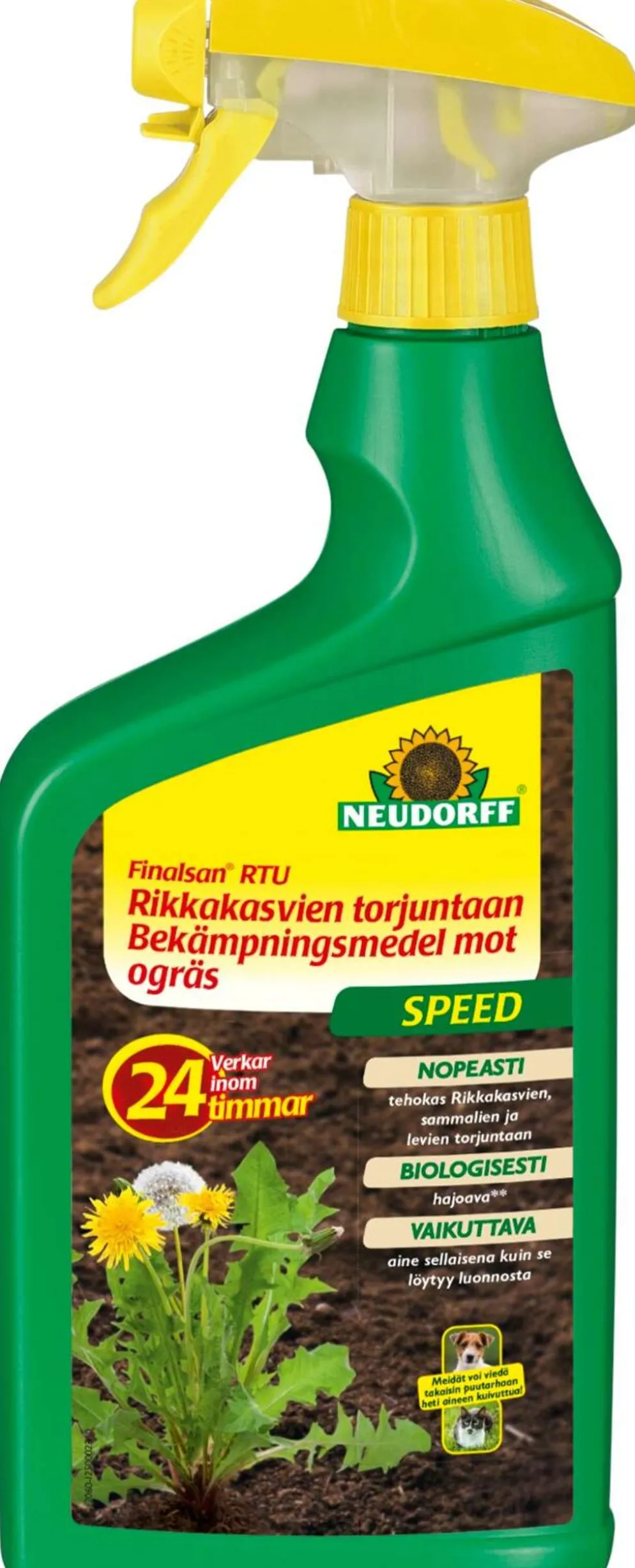 Neudorff 750ml rikkakasvien torjunta-aine Finalsan RTU