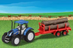 New Holland T5 -traktori ja kippikärry 1:32