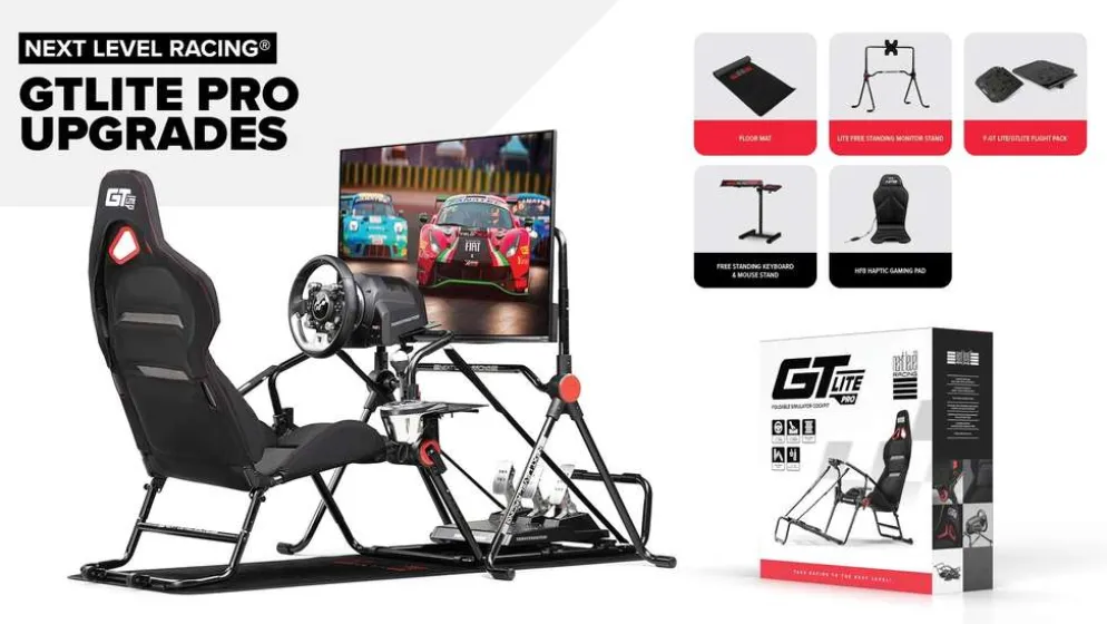 Next Level Racing GT Lite Pro ajopenkki