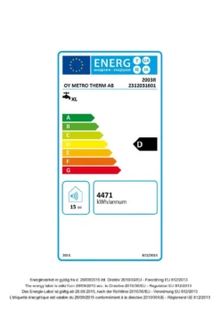 NIBE Vedenlämmitin Metro 300L RST moduli 3kW
