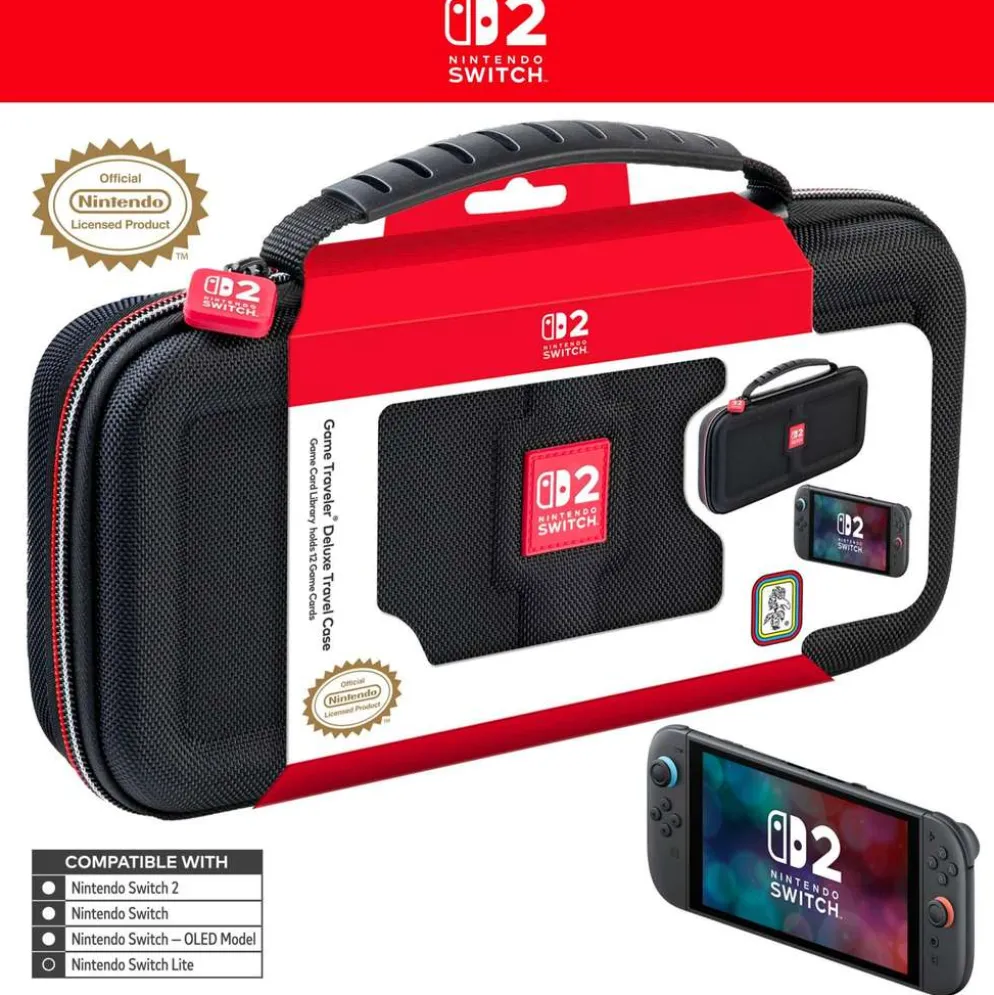 Nintendo Kantolaukku Deluxe musta