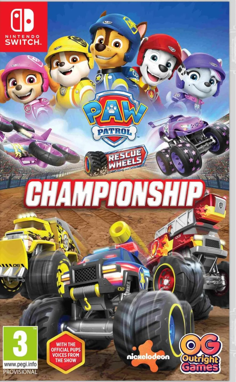 Nintendo Switch Paw Patrol: Rescue Wheels Championship