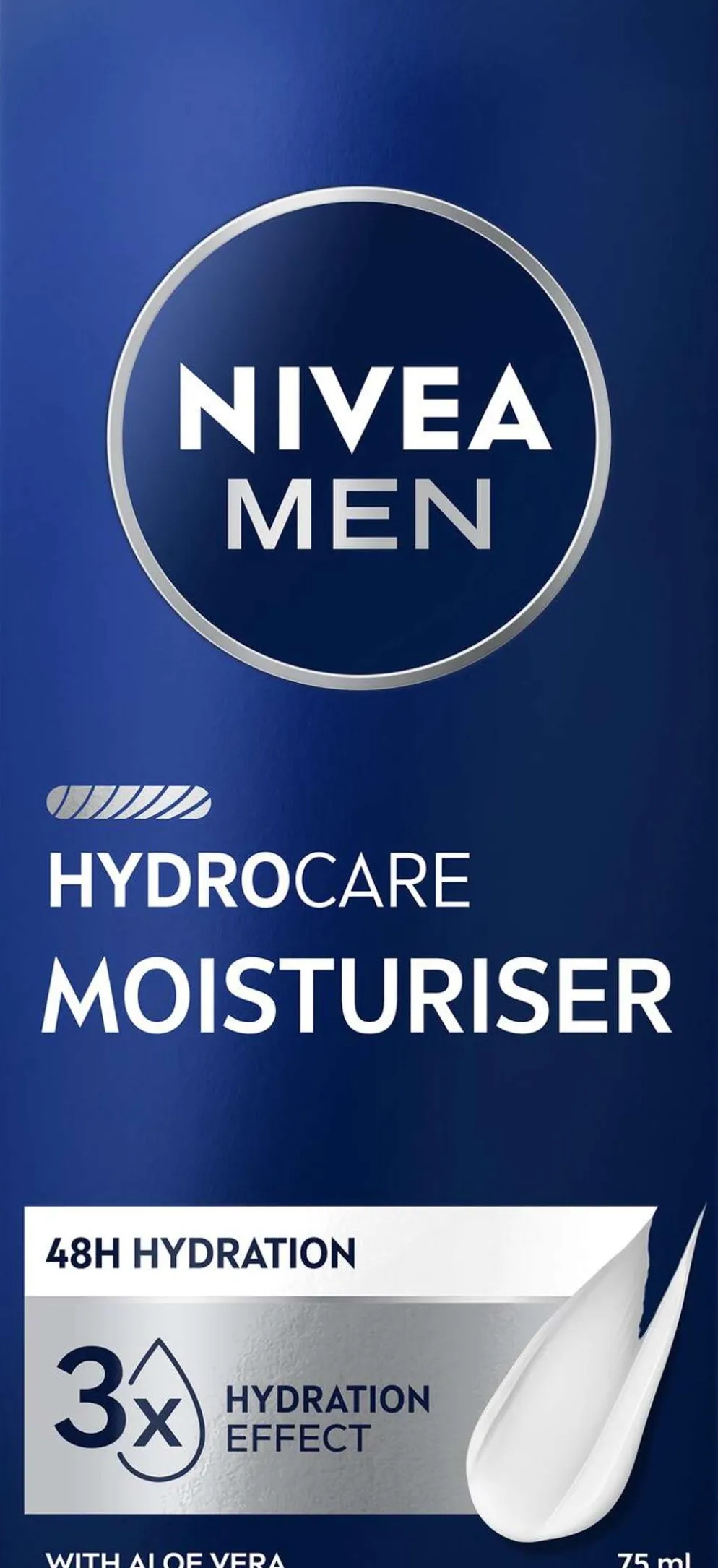 NIVEA MEN 75ml Hydrocare 48h Moisturiser -kasvovoide