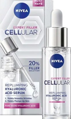 NIVEA 30ml Cellular Expert Filler Hyaluron Replumping Serum -kasvoseerumi