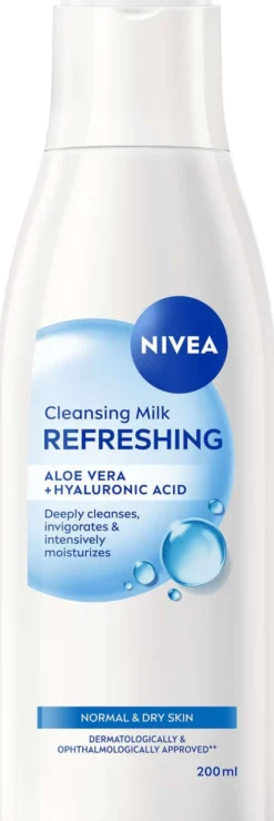 NIVEA 200ml Refreshing Cleansing Milk -puhdistusemulsio
