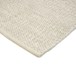 NOKOHOME Puuvillamatto Lumme 80x200 vaaleanharmaa