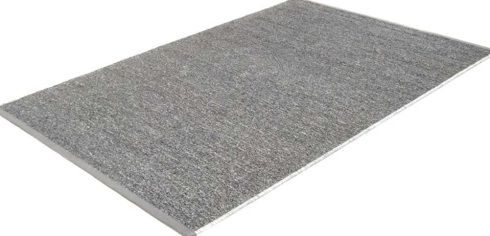 NOKOHOME Puuvillamatto Saima 80x200 cm harmaa