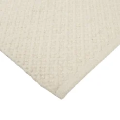 NOKOHOME villamatto Elvi 60x120 cm luonnonvalkoinen