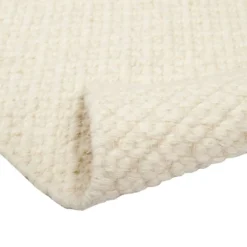 NOKOHOME villamatto Elvi 60x120 cm luonnonvalkoinen