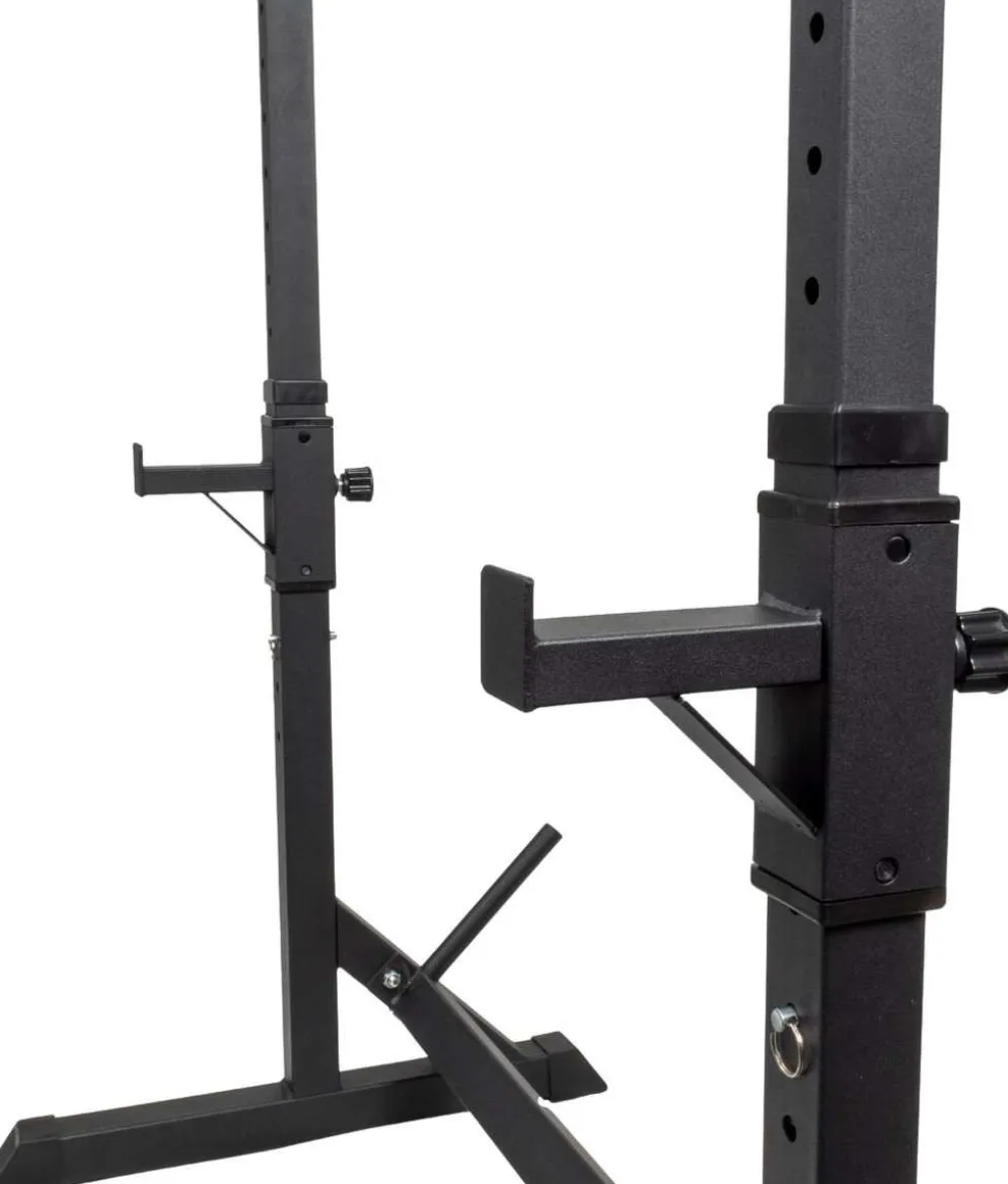 Nordcore Half Rack 107X60X150 Cm, Musta