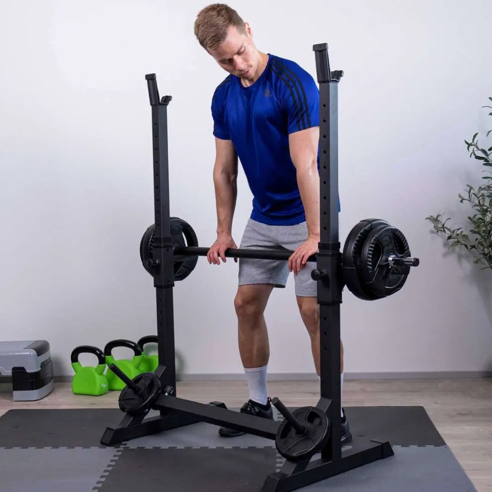 Nordcore Half Rack 107X60X150 Cm, Musta