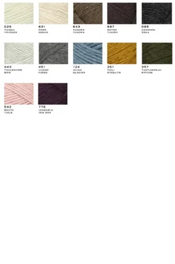 Novita lanka Arctic Wool Aran 100 g poro 631