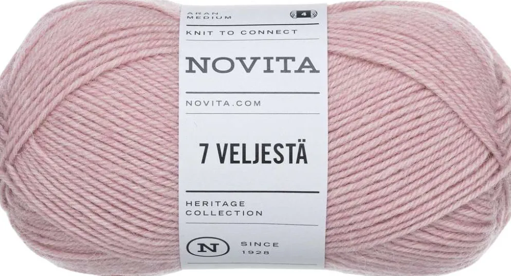 Novita lanka 7 Veljestä 100 g marjapuuro 053