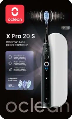 Oclean sähköhammasharja X Pro 20 Set musta C01000744