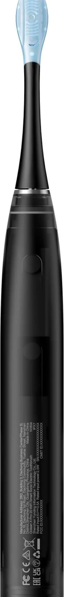 Oclean sähköhammasharja X Pro 20 Set musta C01000744
