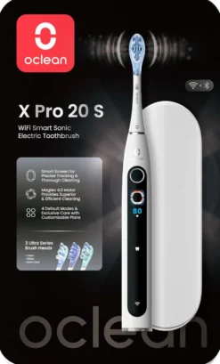 Oclean sähköhammasharja X Pro 20 Set valkoinen C01000745