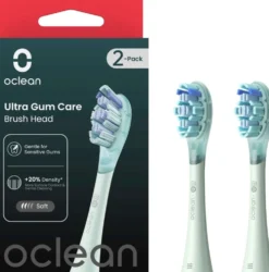 Oclean Ultra Gum Care -harjaspää, 2 kpl, Vihreä