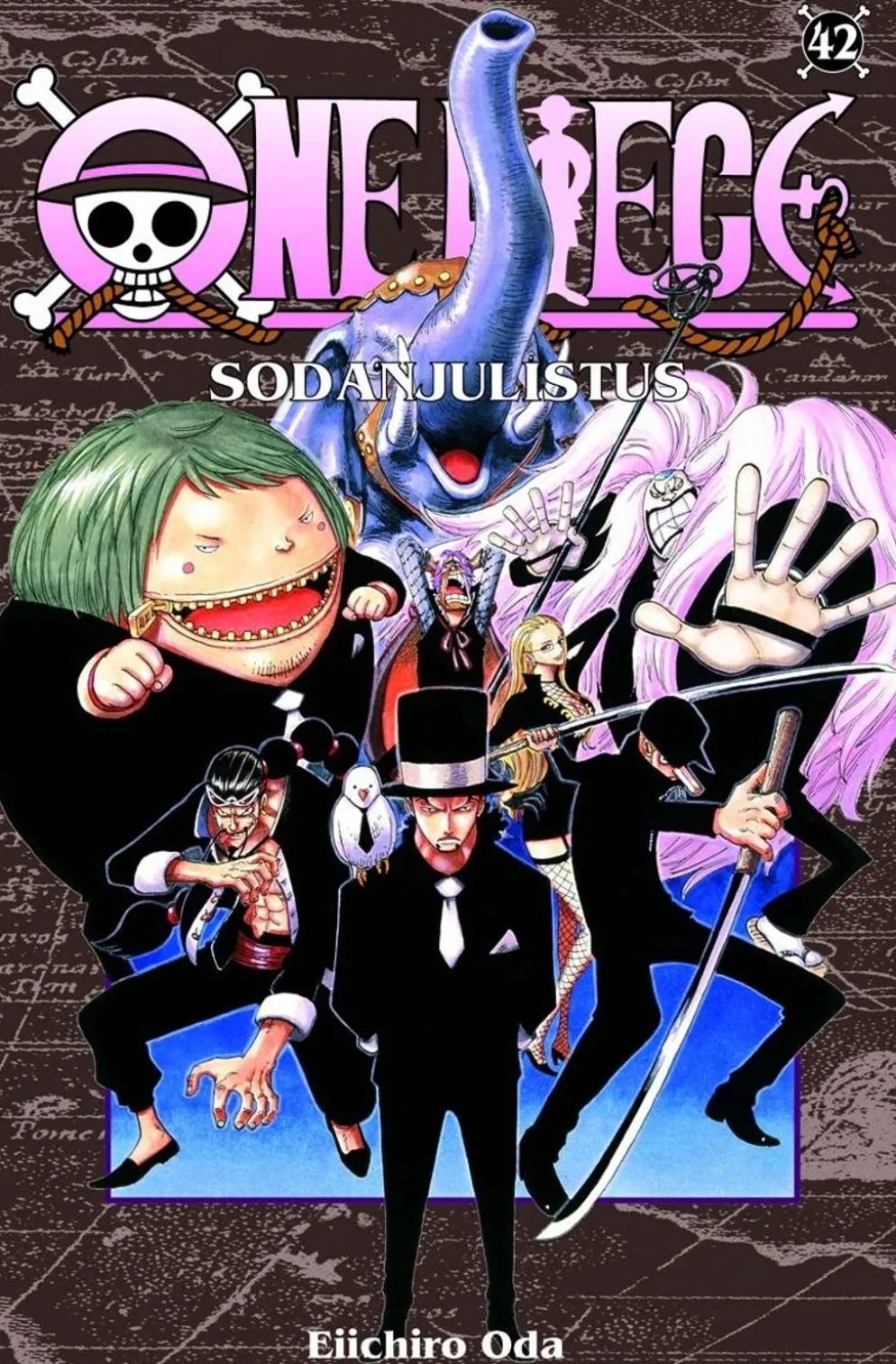 Oda, One piece 42 - Sodanjulistus