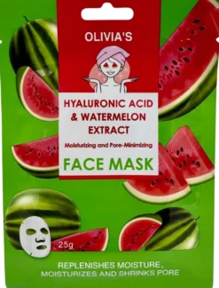 OLIVIA'S kasvonaamio hyaluroni & vesimeloni