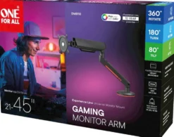 One For All DM8110 RGB Monitorivarsi, musta