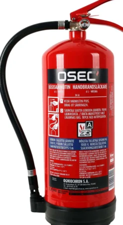 Osec nestesammutin 6L 34A fluor free