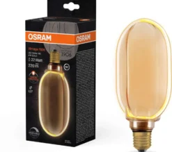 OSRAM LED-sisustuslamppu Vintage 1906 Globe 100mm 4W 220lm 1800K E27 O-filamentti kulta lasi