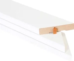 Ovisetti Aava jiirilukitsimilla MDF 12X42XM9/1 puoleinen Mel Valkoinen E0