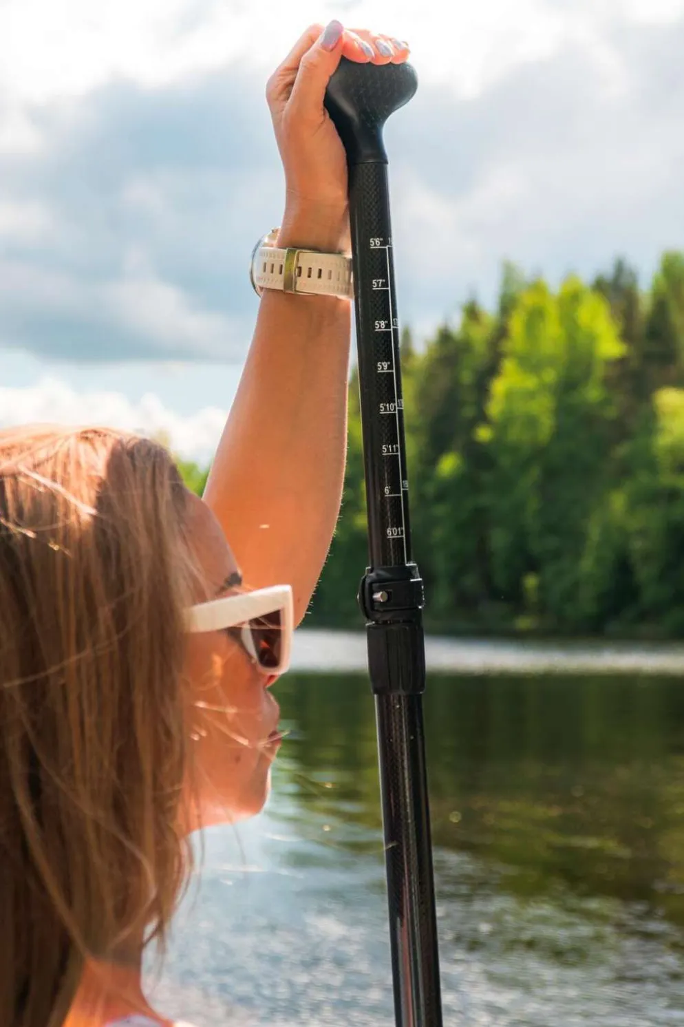 Ozean Carbon SUP-laudan hiilikuitumela