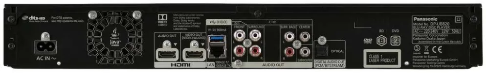 Panasonic Blu-ray soitin DP-UB820EGK