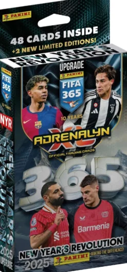 Panini Fifa 365 Upgrade Adrenalyn XL -korttipakka New Years Revolution keräilykortit