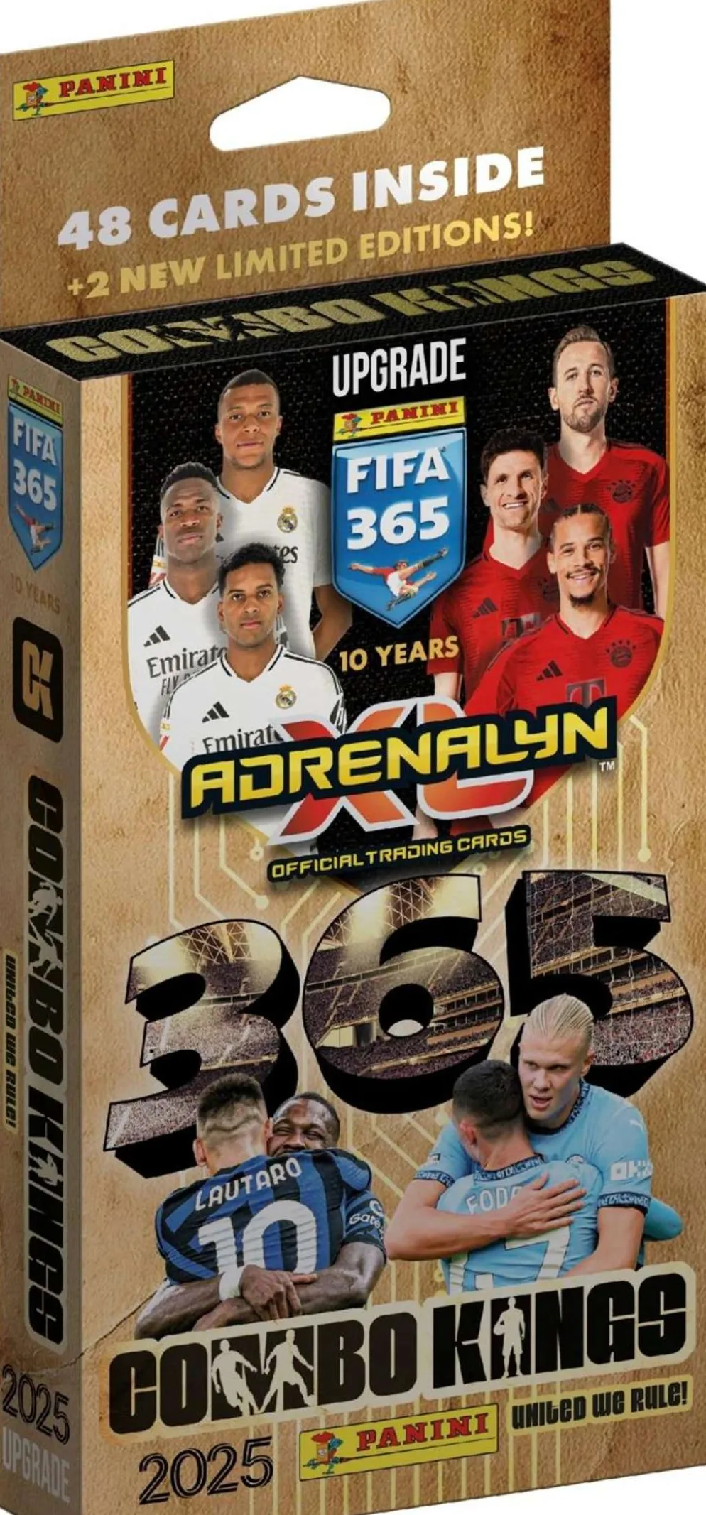 Panini Fifa 365 Upgrade Adrenalyn XL -korttipakka Combo Kings keräilykortit