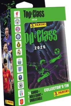 Panini Top Class Football -taskumetallirasia kortit keräilykortit