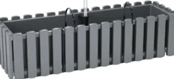 Parvekelaatikko Boardee Fencycase 58cm harmaa