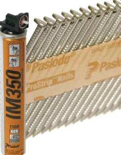 Paslode naula 34 2,8x63 kirkas sileä 3300 kpl + 3 kaasua