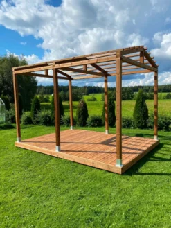 PatioN°rd Harju pergola 3x4 valokatteella