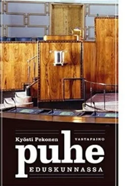 Pekonen, Puhe eduskunnassa