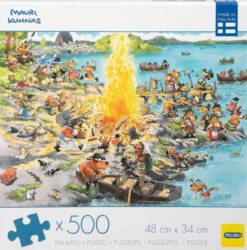 Peliko Mauri Kunnas palapeli 500 palaa juhannus