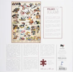 Peliko Mauri Kunnas palapeli 1000 palaa hullunkuriset linnut
