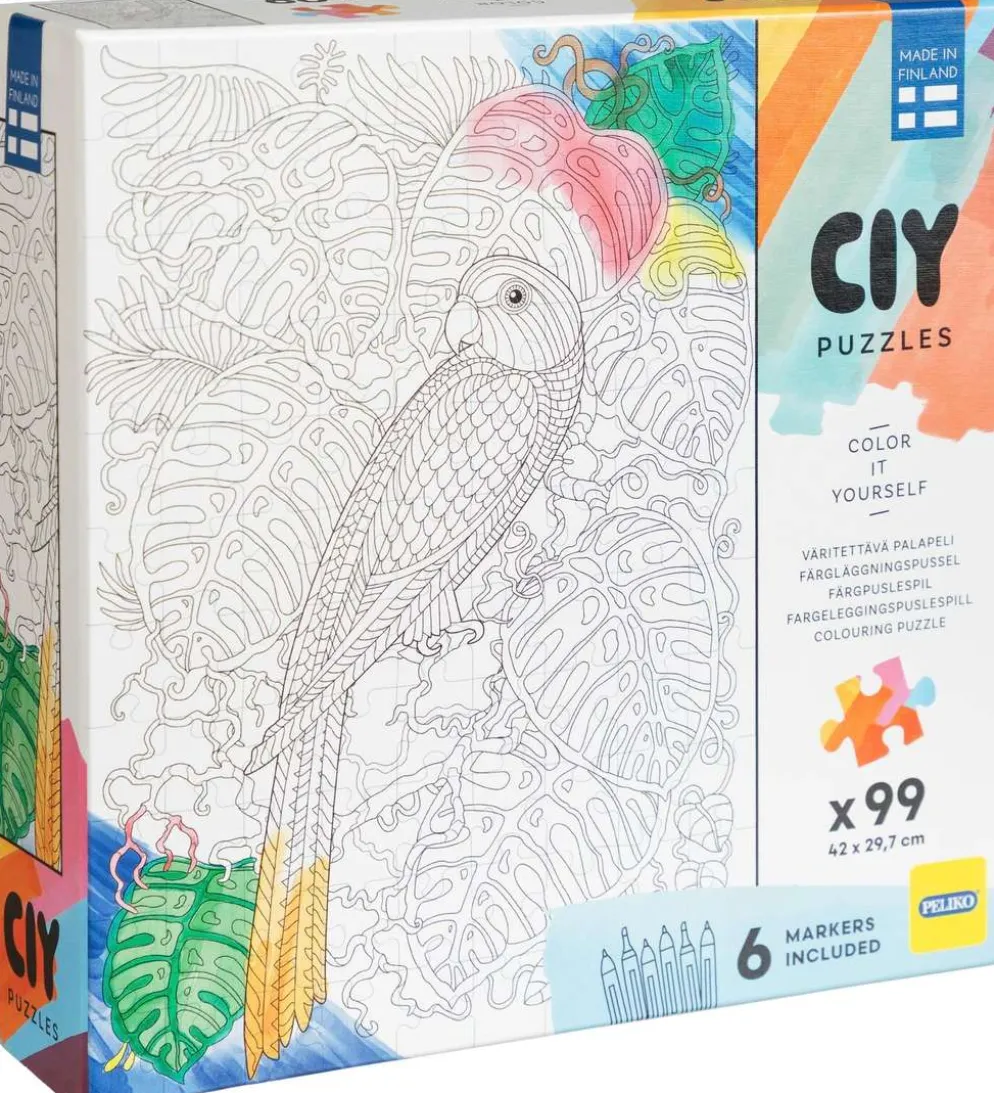 Peliko palapeli Color it Yourself 99 palaa tussit